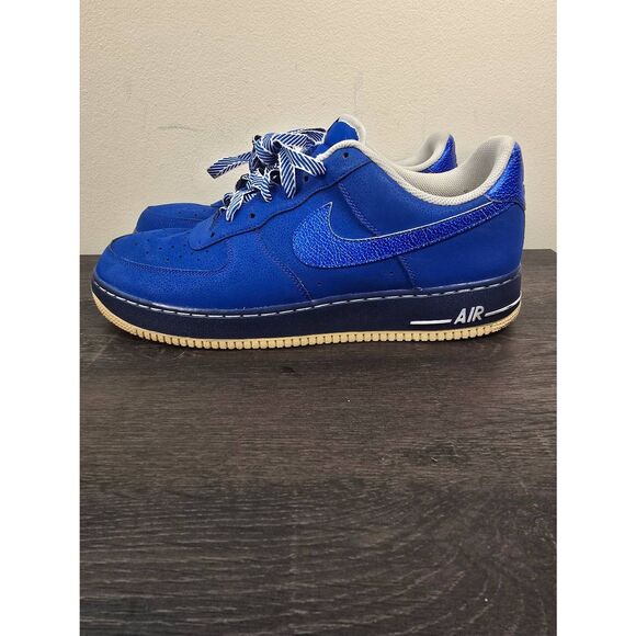 Nike Air Force 1Game Royal White Men's Size 13 488298-422 2013 Rare